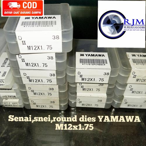 Jual round dies senai snei snai m12x1.75 hss yamawa bukan toki Jakarta Timur ruri jaya