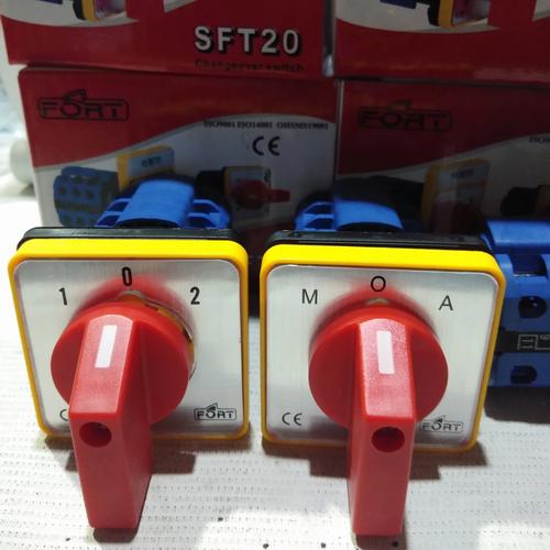 Jual Change over switch 3P / AUTO OFF MANUAL AOM / 102 / ON OFF / VSS 7 ...