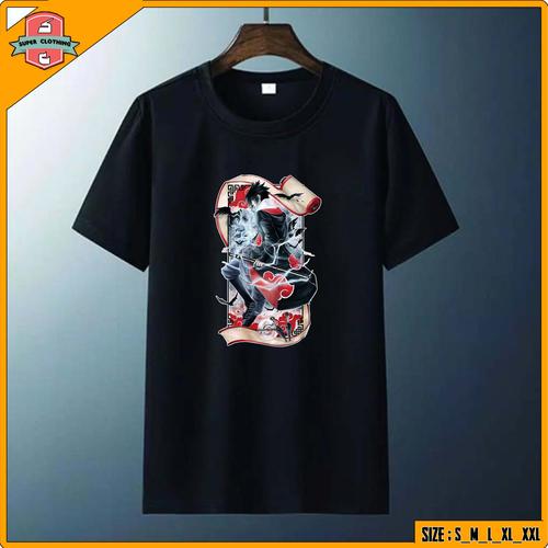 Jual KAOS ANIME NARUTO SASUKE - BAJU 