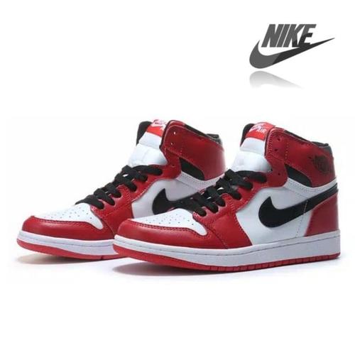 Jual Sepatu Sneakers Pria Dan Wanita Air Jordan ff Retro Merah Putih Import  - Kuning, 41 - Kab. Bogor - BusyraStore24 | Tokopedia