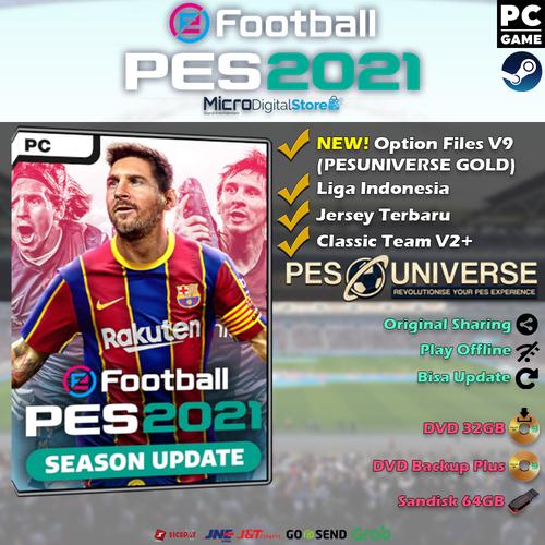 Foto Produk eFootball PES 2021 Season Update PC Original - DVD 32GB dari Micro Digital Store
