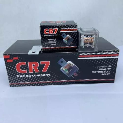 Jual Relay Klakson Transparan CR7 Kaki 4 Untuk Mobil Motor 12V 40A