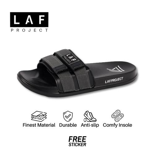 Gambar Sandal Slide Pria Sendal Slip on Anti Licin Ringan Gorka Abu Ori LAF - 39 dari LAF Project Kota Bandung Tokopedia