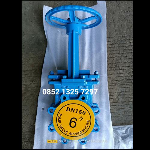 Jual knife gate valve 14" jis 10k ASAHI Jakarta Utara katup jaya berdikari Tokopedia
