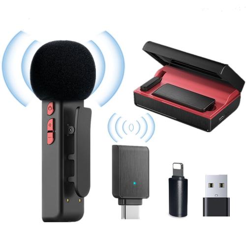 Wireless Lavalier Microphone Lapel Mic 