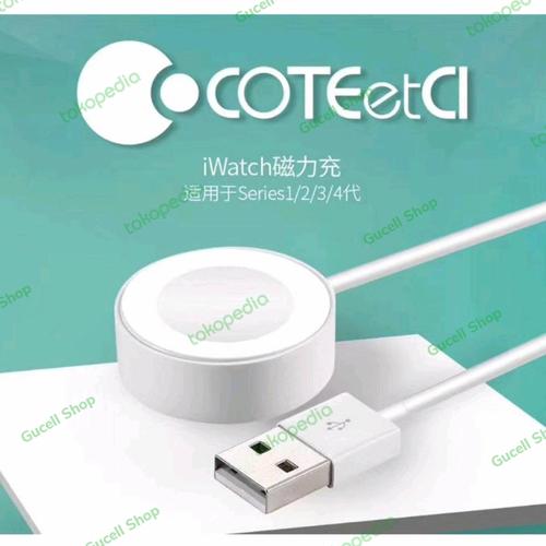 Jual Charger apple watch 7 6 5 4 3 2 1 SE kabel iwatch COTEetCI ORIGINAL -  Jakarta Barat - Gucell Shop | Tokopedia