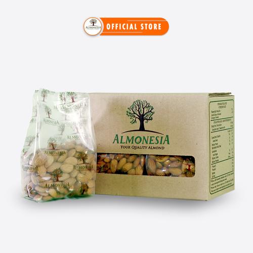 Gambar Almonesia Natural Whole Almond - 4 x 250gr dari Almonesia Official Store Kab. Bekasi Tokopedia