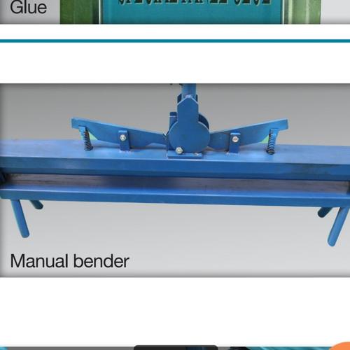 Jual MANUAL BENDER DUCTING/ MANUAL BENDER PU / MANUAL BENDING MACHINE