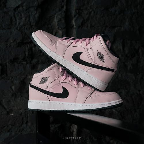 jordan 1 mid pink foam