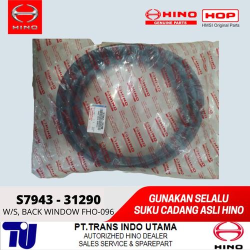 Gambar W/S, BACK WINDOW FHO-096 HINO 500 S794331290 dari HINO TRANS INDO UTAMA Kota Medan Tokopedia