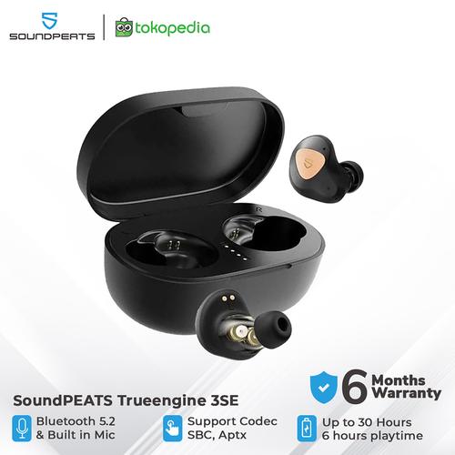 Gambar SoundPEATS Trueengine 3SE TWS Headset Bluetooth aptX True Engine dari SOUNDPEATS OFFICIAL Tokopedia