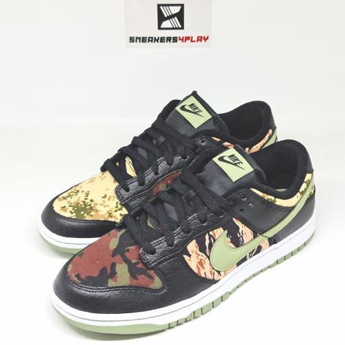 dunk low black camo