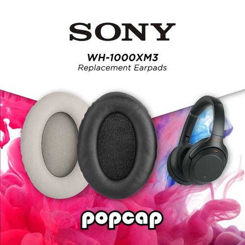 Earpad Sony WH-1000XM3 Earcup XM3 Ear Cushion Pads Headphone Foam Black  di Popcap Tokopedia - Main Image