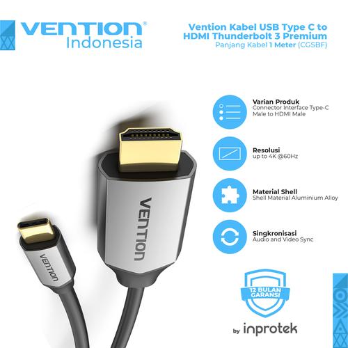Jual Vention Kabel HP ke TV Thunderbolt 