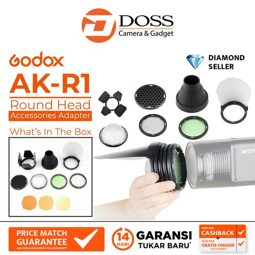 Promo Godox AKR1 / Godox AK R1 Accessory Kit for H200R Round Flash