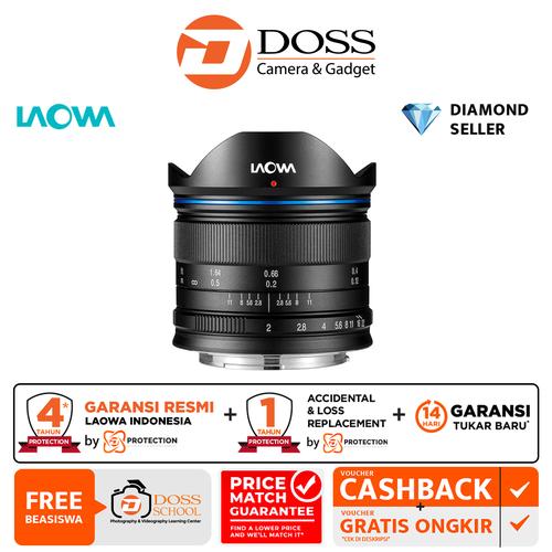 Gambar LAOWA 7.5 MM F/2 MFT dari DOSS Jakarta Selatan Tokopedia