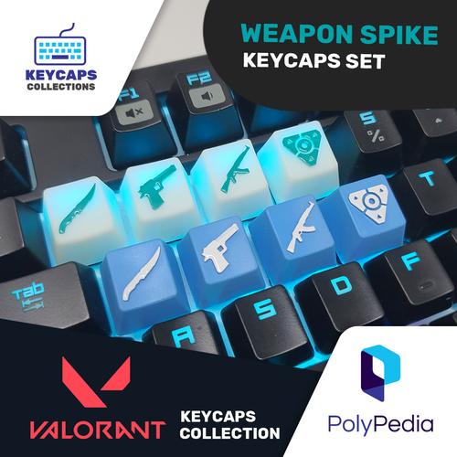 Jual Valorant Weapon Spike Keycaps Resin - Custom Airbrush - Kab ...