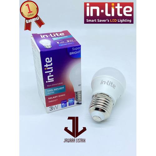 Jual LAMPU LED INLITE IN-LITE INB007 3W 3 W WATT MURAH BERGARANSI ...