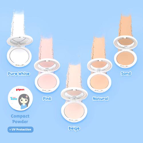 Foto Produk PIGEON Teens Compact Powder Hypoallergenic Refill 14gr | Bedak Compact - Natural dari Babypapayaid