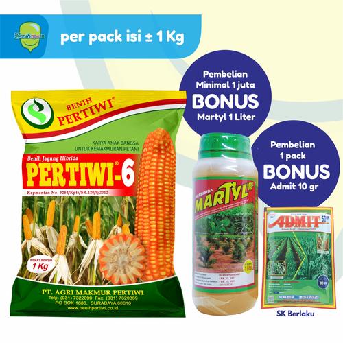 Gambar Benih Jagung Hibrida PERTIWI 6 1kg dari benihmart.id Kota Surabaya Tokopedia