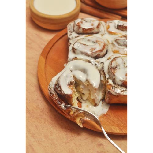 Jual Cinnamon & Cream Cheese Rolls Jakarta Selatan Burnt Sienna