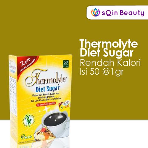 Gambar Thermolyte Diet Sugar 50`S@1GR / Gula 0 Kalori / Gula Diet dari SQIN Beauty Kab. Tangerang Tokopedia