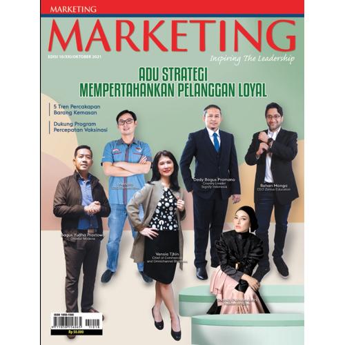 Gambar Majalah Marketing Edisi Oktober 2021 dari Majalah MARKETING Jakarta Utara Tokopedia
