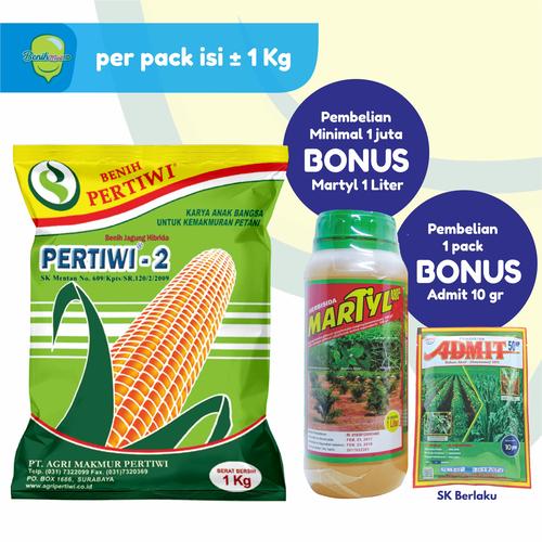 Gambar Benih Jagung Hibrida PERTIWI-2 1 KG dari benihmart.id Kota Surabaya Tokopedia