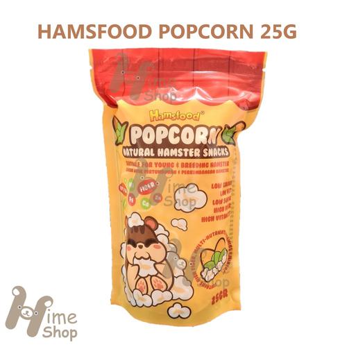 Gambar Hamsfood Popcorn 25gr Natural Hamster Snack Kernel Cemilan Sehat Hamsf - EXP 2023-01-20 dari Hime petshop Jakarta Barat Tokopedia