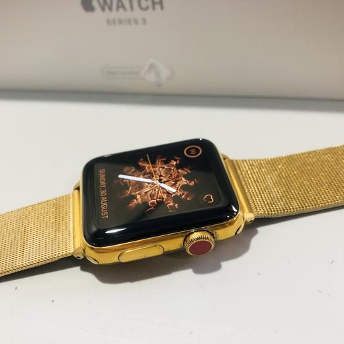 Jual Apple Watch 3 42mm Stainless Gold Plated 24k - Jakarta Selatan - Vertu  Shop | Tokopedia