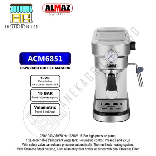Jual Mesin Kopi Espresso Almaz ACM6851 