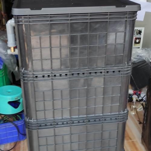 Jual Filter Kolam Jumbo. Filter koi besar. Trickle filter isi media ...