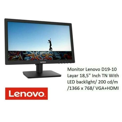 Jual Monitor LED Lenovo 19 inchi D19-10 