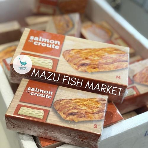 Jual Salmon en croute / salmon wellington / Puff pastry salmon 330 gr Jakarta Barat Mazu