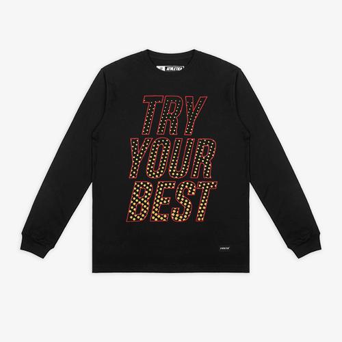 Gambar Athletica Official Shop - Beste LS Black | T-Shirt Pria - M dari Athletica Footwear Kota Bandung Tokopedia