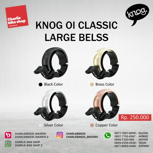 Bike Bell KNOG OI Classic Large - Brass 