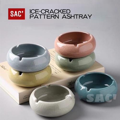 Foto Produk ASHTRAY II Ice Crack Ceramic Ashtray Asbak Keramik Motif Pecah 5 Color - PINK dari Shop at Christine's