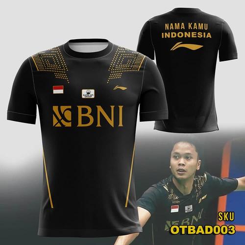 Gambar BAJU KAOS JERSEY BADMINTON PIALA SUDIRMAN 2021 BULUTANGKIS CUSTOM - OTBAD003, XS dari WF-Cloth Kota Semarang Tokopedia