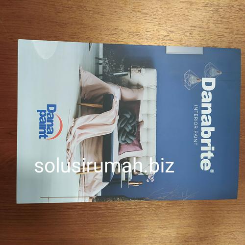 Jual KATALOG CAT DANABRITE DANAPAINT KARTU WARNA COLOR CARD 6HAL