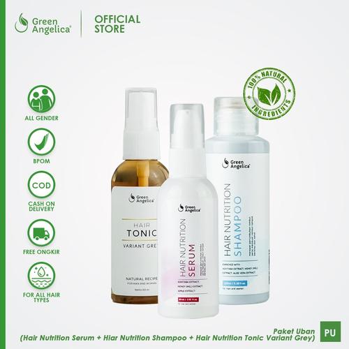 Gambar Penghitam Uban Permanen - Green Angelica Paket Penghilang Uban dari GreenAngelica Official Kota Surabaya Tokopedia