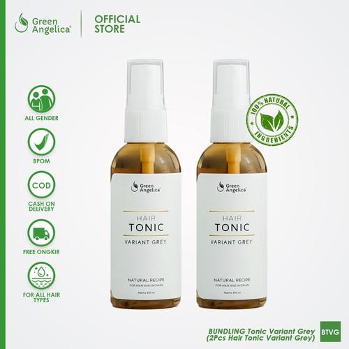 Gambar Green Angelica Hair Tonic Grey - Obat Penghilang Uban Rambut 60 ml x 2 dari GreenAngelica Official Kota Surabaya Tokopedia