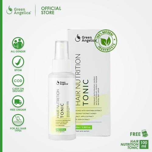 Gambar Obat Penumbuh Rambut Cepat - Green Angelica Hair Tonic 100ml dari GreenAngelica Official Kota Surabaya Tokopedia