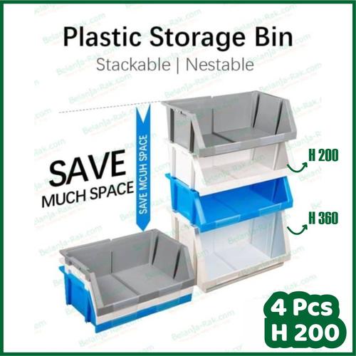 Gambar STORAGE BIN H200 PAKET 4 PCS dari Belanjarak Kota Surabaya Tokopedia