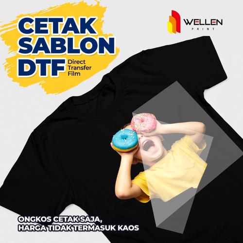Gambar Print DTF / Sablon Digital (tinggal press atau seterika) - A6 dari WELLEN PRINT Jakarta Selatan Tokopedia