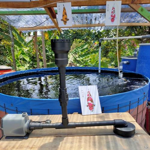 Jual SKIMER PUTAR KOLAM IKAN KOI 3inc PAKET FULL SET SKIMMER VACUM