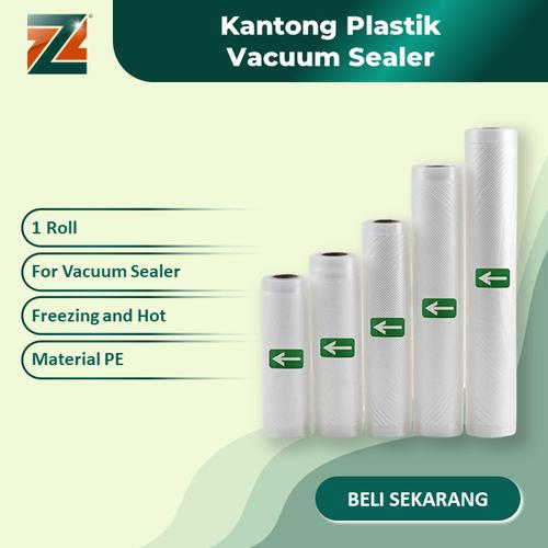 Jual Kantong Plastik Vacuum Sealer Storage Bag 1 Roll - Hk-07 - Transparan,  20 X 500 Cm - Kota Semarang - Cv Zahir Cemerlang | Tokopedia