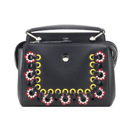 Foto Produk Fendi Braid Whipstitch and Floral Embellished in Black I11047C dari SECOND CHANCE