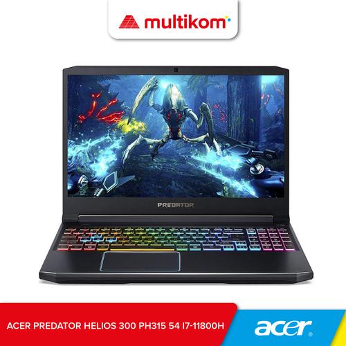 Foto Produk ACER PREDATOR HELIOS 300 PH315 54 I7-11800H 16G 512SSD RTX3070 165Hz - 1TB dari MULTIKOM ID