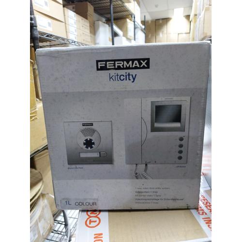Kit De Videoportero Fermax City 1L Color VDS - Para Viviendas Unifamiliares Y Edificios