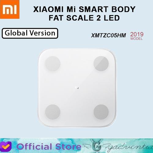 Gambar Xiaomi Mi Smart Body Fat Scale 2 LED Timbangan Badan Digital 2019 Ver - GLOBAL VERSION dari GADVENTIA Official Store Jakarta Barat Tokopedia